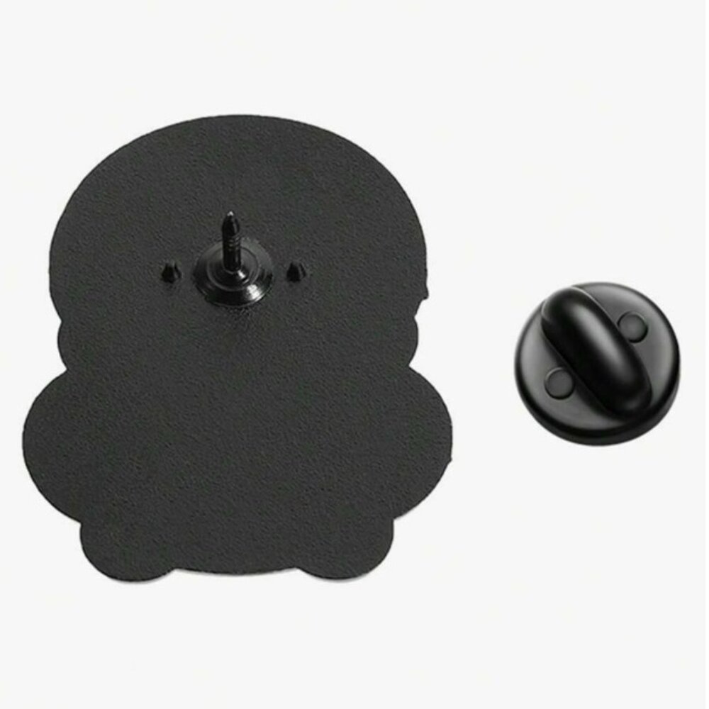 Dark Skinned Dr. or Nurse with Heart Enamel Lapel Pin Brooch BRAND-NEW & SO CUTE - Picture 2 of 4